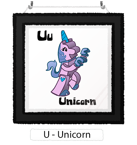 U